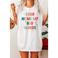 thumbnail image 5 of GOOD MOM BAD WORDS T-SHIRT PLUS SIZE, 5 of 7