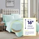 thumbnail image 2 of Set de edredón Sweet Home Collection Aqua Full, 7 piezas, 2 of 6