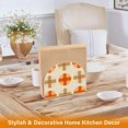 thumbnail image 6 of Yayeee Napkin Holder for Table Kitchen Paper Tissue Organization, Beige Geometric Pattern, 6 of 8