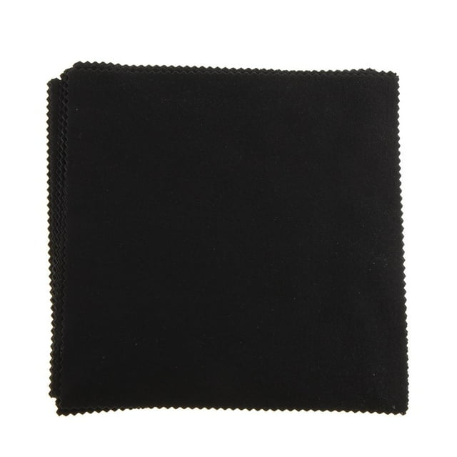 Milaget 10PCS Microfiber Cleaning Cloth Eyeglasses Screen Camera Lens Cleaner Black
