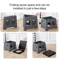 thumbnail image 2 of stanreset Lightweight Portable Toilet Durable And Easy To Carry Portable Convenient Portable Toilet For Adults style 2 gray, 2 of 6