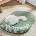 thumbnail image 2 of Fiudx Alfombra para Mascotas, Diseño Acogedor y Resistente a Los Arañazos, Hecha de Caña Natural, Cómoda Cama para Gatos y Perros Pequeños, Versátil para Uso Doméstico, Fácil de Limpiar, Tamaño 45 X, 2 of 7