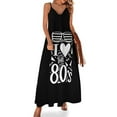 thumbnail image 1 of Nuevo vestido de fiesta sin mangas de los años 80 Vestido vintage Ropa de mujer Vestidos de mujer para ocasiones especiales, 1 of 7