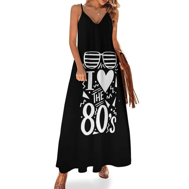 Nuevo vestido de fiesta sin mangas de los años 80 Vestido vintage Ropa de mujer Vestidos de mujer para ocasiones especiales