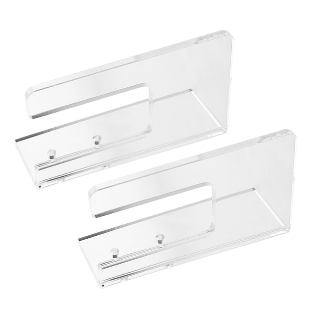 OULII 1Ensemble Support de Planche à Roulettes Mural Design Minimaliste Accessoires de Planche à Neige en Acrylique pour Usage Intérieur
