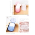 thumbnail image 2 of SPATI Travel Portable Mini Natural Soap Sheet Soap Dishes 120 Count, 2 of 8