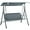 Gray, variant on Barara King 3-Person Porch Swing, Outdoor Swing for Patio Porch with Tilt Canopy Bench-Style Seat Swing Canopy,Gray