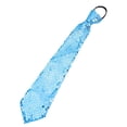 thumbnail image 3 of Ladies Solid Color Party Stage Performance Sequin Tie Knot Lazy Zipper Adjustable Tie Tie, Party Wear, Stage Performer, Fashion Accessory, Easy-On, Quick Zip, Versatile Design Everyday Comfort, 3 of 7
