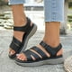 thumbnail image 1 of MKLEKYY Sandalias de Mujer Playa Sandalias Cómodas para Mujer para Uso Diario E Informal Con Diseño Elegante, Cierre de Cinta y Suela Gruesa para Actividades de Verano, 1 of 5