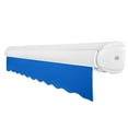 thumbnail image 7 of Awntech 8' x 6.5' Full Cassette Left Motorized Patio Retractable Awning, Bright Blue, 7 of 7