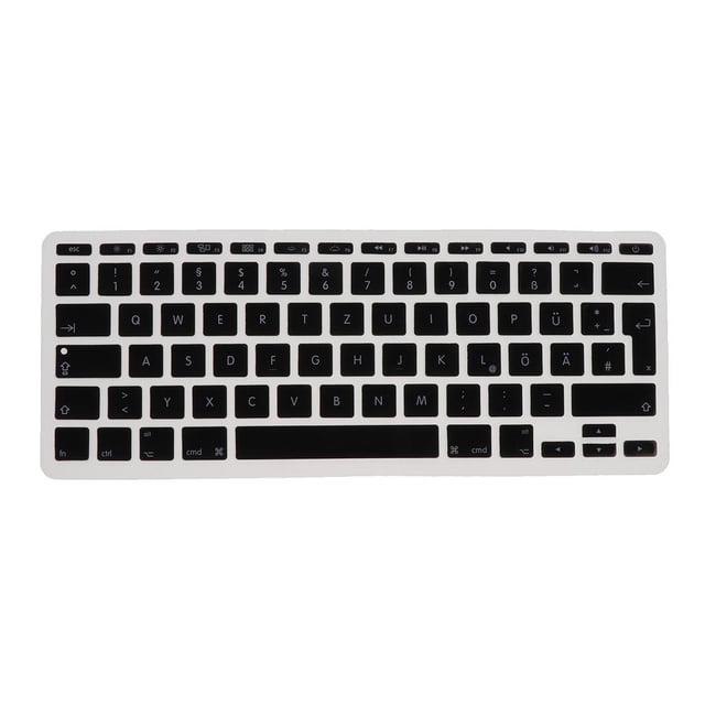 en fonético anti para pulgadas Sunnimix Funda de silicona para teclado