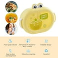 thumbnail image 6 of Yucurem Cartoon Bento Lunch Box Dishwasher Safe With 2 Compartments Kitchen Essentials (Yellow), 6 of 8