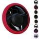 thumbnail image 4 of Riwesomey Auto decoración invierno cálido Universal Car-styling cálido felpa cubre coche volante cubierta perla terciopelo Automoción decorativa y accesorios negro, 4 of 8
