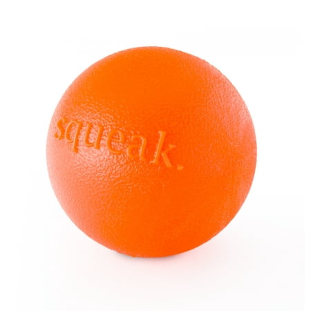 UPC: 0855947006369 | Planet Dog Orbee-Tuff Squeak Ball Dog Toy  Orange  One-Size