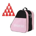 thumbnail image 1 of Bolsa para patines con 10 conos, elegante y ligera, de tela Oxford para esquiar y patinar. Rosa, 1 of 9