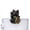 Black Million Money Cat, variant on AYYUFE Mini Lucky Money Cats Figurine Hanging Cup Rim DIY Landscape Table Ornament