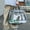 Gray#480, variant on Clear PVC Travel Duffel Bag with Wet Dry Separation, Large Capacity Overnight Tote for Gym, Weekend Trips, Yoga, and Sports