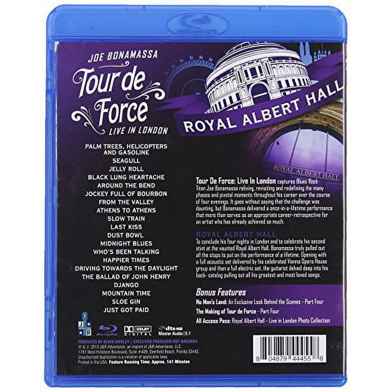 Joe Bonamassa 「Live In London」blu-ray Amazon.com: Tour De Force: Live in London - Shepherd's Bush