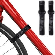 SHTUUYINGG 2 Pieces Adjustable Bike Rack Strap Bicycle Wheel Stabilizer Straps with Gel Grip for Bike Rack Accessories