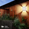 thumbnail image 4 of Lámpara de pared LED 22W blanca cálida IP65 aluminio y acrílico, 4 of 4