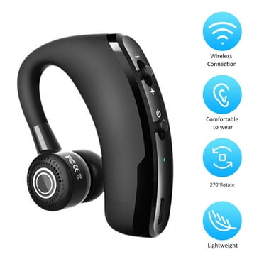 V9 Wirelessly BT Earbud Headphones Car Drive Earphone In-Ear Handsfree Business Headset Sports Call Headset