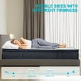 thumbnail image 6 of REGOSS Queen Mattress,12 Inch Memory Foam Hybrid Mattress in a Box,Ergonomic Design & Pressure Relief,Medium Firm Mattress, 6 of 7
