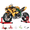 Golden, variant on 1/6 Scale H2R Track Edition Alloy Diecast Racing Motorcycle Model with Ignition System & Smoke Spray, Realistic Collectible Replica Desktop Ornament Gift for Enthusiasts