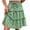 Green, variant on Midi Pleated Skirts for Women Summer Printed Layered Ruffle A-line Midi Skirt Evening Cocktail Party