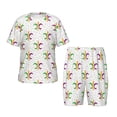 thumbnail image 1 of Balery Mardi Gras Carnival1 Conjunto de Pijama Infantil de Manga Corta con Estampado – Ropa de Dormir de Algodón Suave-Large, 1 of 6