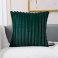 thumbnail image 3 of D-GROEE Throw Pillow Covers Soft Cozy Plush Pillowcase Faux Rabbit Fur Couch Cover for Couch Sofa Bed Chair Home Decorative Pillows Cover (18x18 Inch), 3 of 7