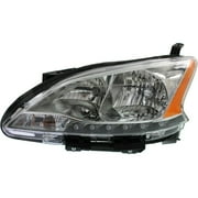 Geelife Headlight For 2013-15 Sentra Sedan Left With Socket and Wiring