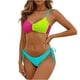 thumbnail image 3 of TaTaai Women's Tummy Control Two Piece Swimwear, Shaping Bikini Set with Built-in Bra, Solid Color Bathing Suit for Beach & Pool Gift, 3 of 4