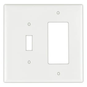 Cooper 5134w White Unbreakable Single Gang Toggle Light Switch Wall Plate Pack Of 10 Walmart Com Walmart Com