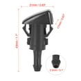 thumbnail image 2 of REGALWOVEN 2pcs 68024312AB Car Windshield Washer Nozzle Jet Spray for 2011-2014 for Chrysler, 2 of 6