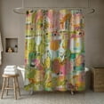 thumbnail image 4 of Creative Products Pastel Garden Shower Curtain, 4 of 7