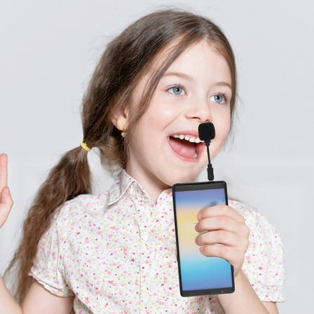 Topbathy Music Recording Equipment 4Pcs Black Professional Microphone Back to School