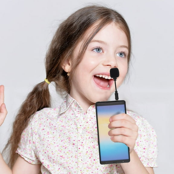 Topbathy 4Pcs Noise Canceling Recording Microphone with Soft Sponge Head for Home Use