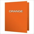 thumbnail image 3 of oxford twin pocket folders letter size orange 25 per box (57510), 3 of 6