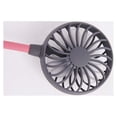 thumbnail image 3 of Ventilador personal manos libres con diseño de auriculares, portátil, con banda para el cuello, mini ventilador con USB recargable para viajes, exteriores y oficina (negro), 3 of 7