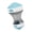 Blue, variant on lanema Rolling Food Feeder Puzzle Toy Treat Dispenser for Slow Feeding Entertainment