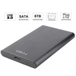 SSD Pièce jointe USB 3.0, Cas de disque dur externe USB 3.0 Portable professionnel pour disque dur pour ordinateur portable pour hommes femmes