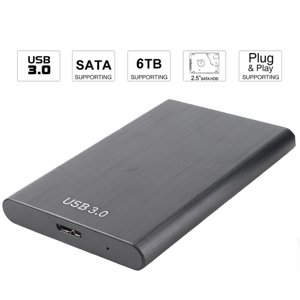 SSD Enclosure USB 3.0, External Hard Drive Case USB 3.0 Professional Portable  for Hard Disk for Laptop for Men Women