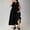 Black, variant on WRFWUL Womens Plus Size Sleeveless Maxi Dresses Casual Loose Fit High Low Hem Keyhole Neck Midi Dresses Summer Beach Dresses