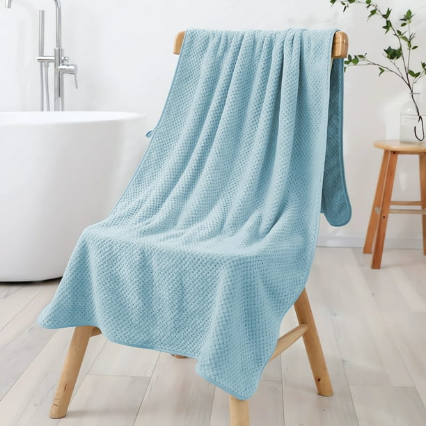 Accesorios de baño Toalla de baño de piña Toalla de baño grande y gruesa Toalla de baño para el hogar Toalla de baño para secar el baño Toallas de baño de poliéster de color sólido