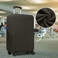 thumbnail image 4 of Uxcell Luggage Cover, Suitcases Covers Elastic Carry on Protector Washable Luggage for Trips Travel Business Dark Brown 25-28 inch, 4 of 6
