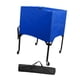 thumbnail image 4 of Carro de voleibol plegable con ruedas para gimnasio de fútbol Azul, 4 of 8