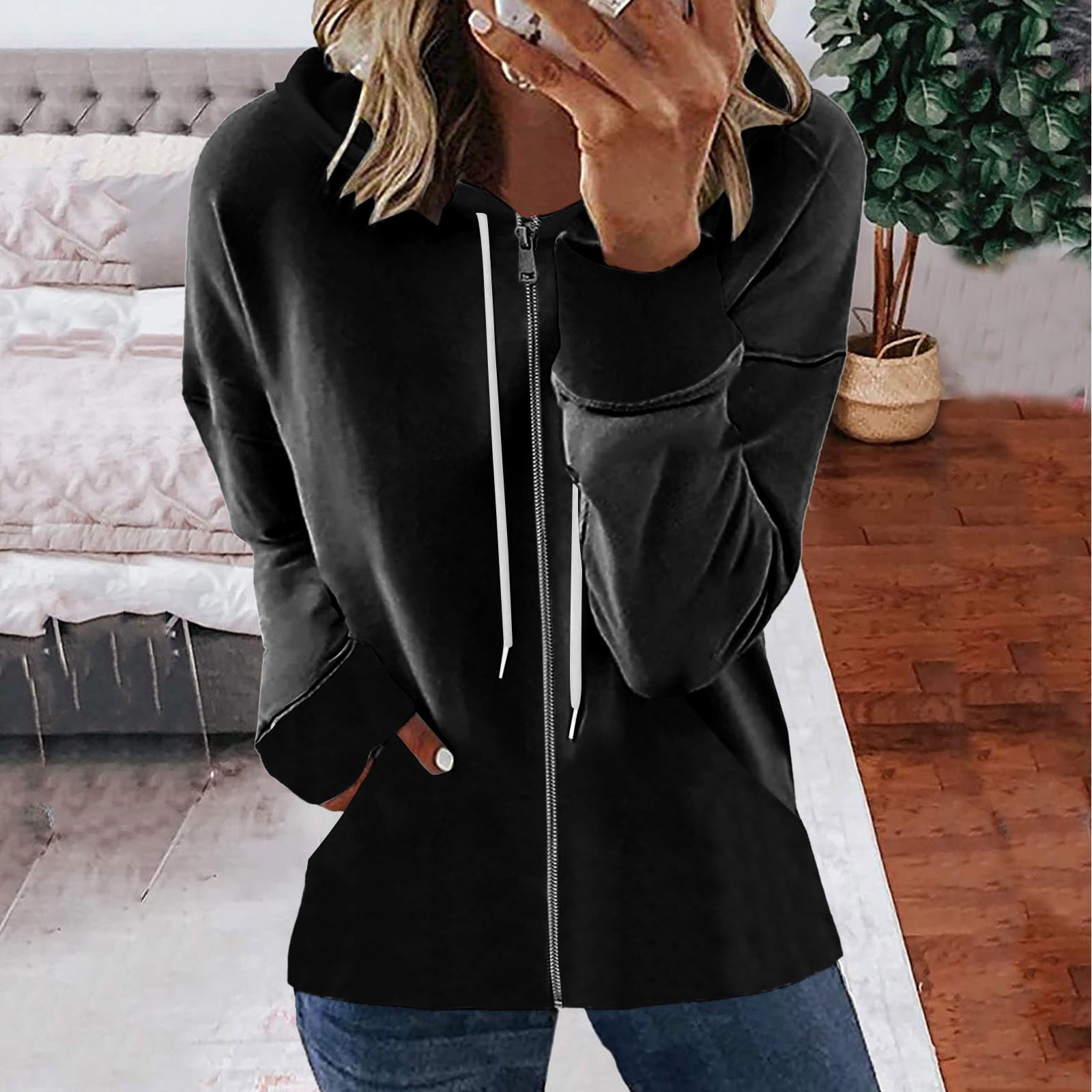 Women's Zip Up Sweatshirts