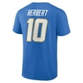 thumbnail image 3 of NFL Justin Herbert Los Angeles Chargers Mens Name & Number Short Sleeve Tee, 3 of 4