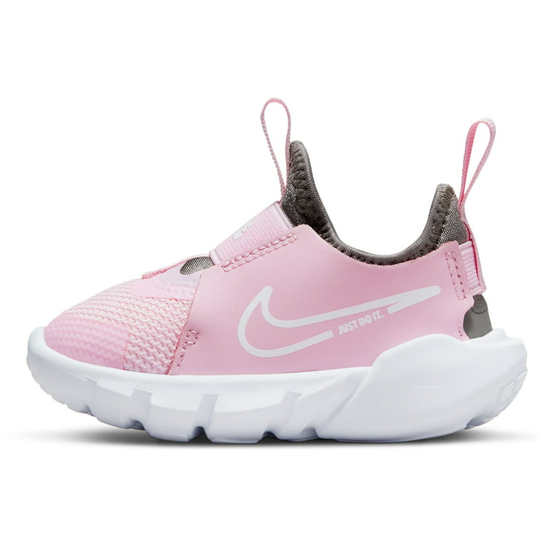 Toddlers Nike Flex Runner 2 Pink Foam/White-Flat Pewter (DJ6039 600) - 10