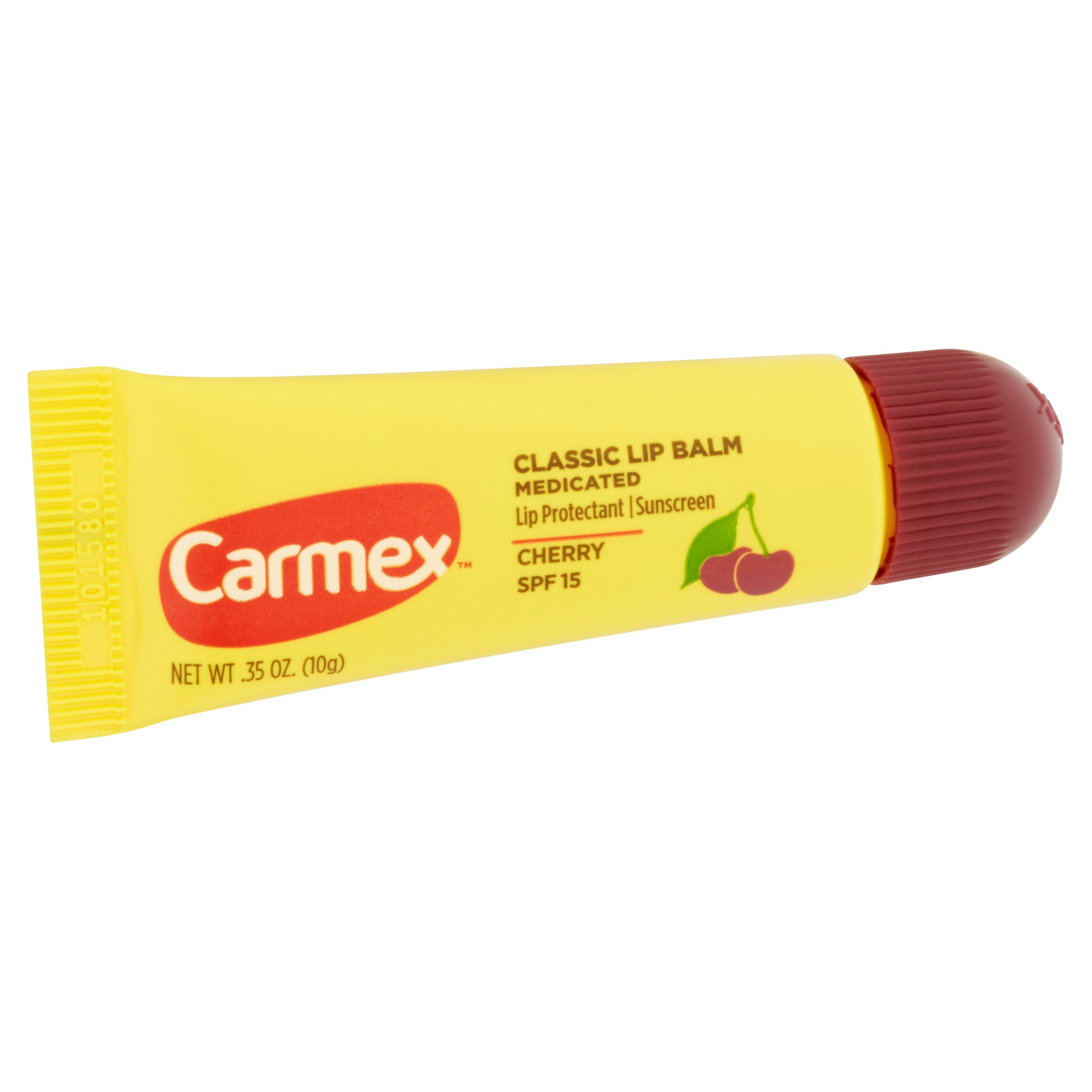 Carmex Cherry Flavor Tube .35 oz (Pack of 12) - image 2 of 6